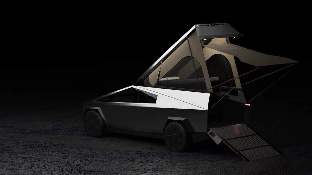Exploring the Future of Camping with Space Campers’ Cybertruck Camper